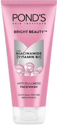 PONDs Bright Beauty Infused with vitamin B3 & Niacinamide for Anti Dullness & glass skin shine Face Wash (200 g)
