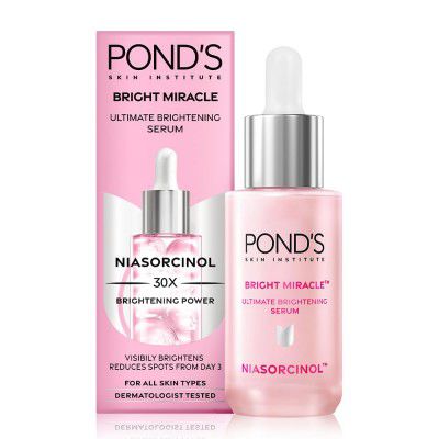 Pond's Bright Beauty Spot-less Glow Serum | Infused with Hyaluronic Acid | 30ml