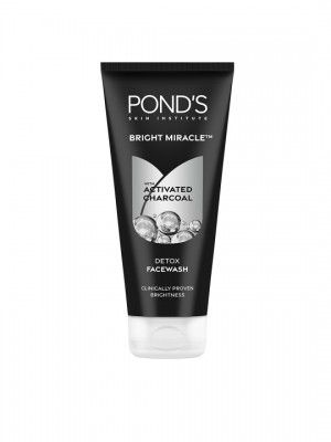 Ponds Bright Miracle Detox Facewash with 10X Power of Charcoal - 200g