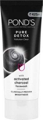 PONDs Pure Detox Anti-Pollution Purity With Activated Charcoal Face Wash  (200 g)
