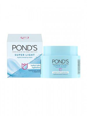 Ponds Super Light Hydra Sleeping Face Mask with Hyaluronic Acid & Vitamin E - 50g