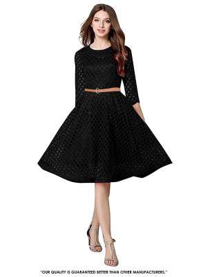 Pop Mantra net a-line Dress