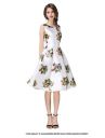 Pop Mantra Satin a-line Dress...