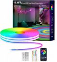 POPAXY 5 Meter Smart Neon Strip Lights | RGB LED Rope Light...