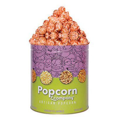 Popcorn & Company Crunchy Lichi Popcorn, Party Pack Tin, 600 gm