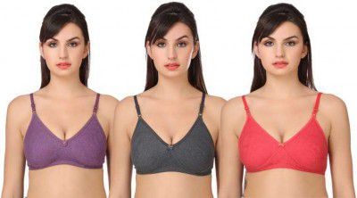 Popocracy Women Full Coverage Non Padded Bra