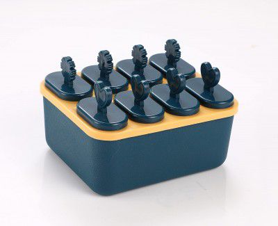 Zollyss Popsicle Molds Sets 8 Ice Pop Makers Reusable Ice Cream Mold-Durable Diy Popsicles