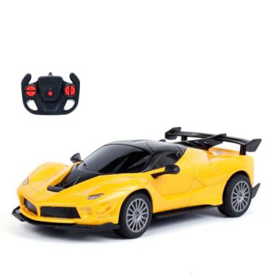Popsugar High Speed 1:24 Rechargeable Remote Control Car with 2.4G Remote Control | C-Type Charging