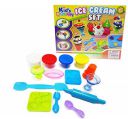 Popsugar Plastic - Thsd11730 Icecream Making Set Pretend Play Dough Set with Accessories Toy for Kids, Multicolor...