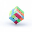 Popsugar QiYi Warrior 3x3 Stickerless Speed Cube Puzzle Warrior Magic Cube...