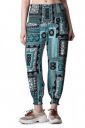 POPWINGS Casual Boho Printed Joggers for Women...