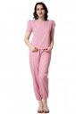 POPWINGS Casual Printed Top and Joggers Co-Ord Set for Women...