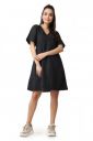 POPWINGS Casual Printed V-Neck Short Sleeves Knee-Length Fit and Flare Dress for Women...