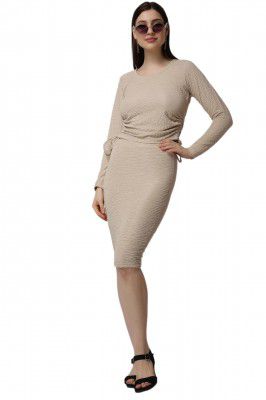 POPWINGS Casual Solid Skirt and Top Set for Women | Stylish Skirt Co-ord Sets for Women