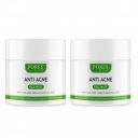 Pores Be Pure Face Mask | Anti Acne Clay Face Pack with Neem, Tea Tree for Refreshing & Refining Acne Prone Skin - No Parabens, Sulphate 100 gm (1)...