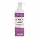 PORES Be Pure Onion Shampoo with Redensyl | Cold Pressed Red Seed Onion Oil for Hair Fall Control...