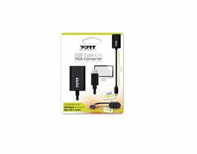 Port Designs Type C to VGA Adapter