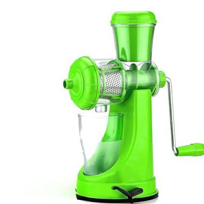 Portable Juicer Machine Juicer Hand Juicer for Fruits and Vegetables with Steel Handle Vacuum Locking System, Shake, Fruit Juicer Machine for All Fruits (Multi1)