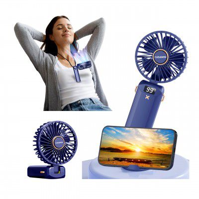 Portable Mini Ultra Quiet Hand Fan – USB Rechargeable