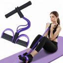Portable Resistance Band with Foot Pedals