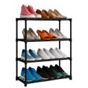 Portable Shoe Rack for Home Plastic with Door...