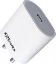 Portronics 20 W 3 A Wall Charger for Mobile  (White)...