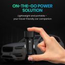 Portronics 80W Dual Output Fast Car Charger ...