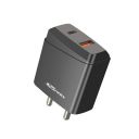 Portronics Adapto 22 Quick Charger USB Wall Adapter with Single 3.0A Quick Charging USB Port + 18W PD Output...