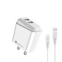 Portronics Adapto 42 M 2.4A Charger with Dual USB Port, 12W Max Output...