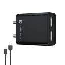 Portronics Adapto 66 2.4A 12w Dual USB Port 5V/2.4A Wall Charger...