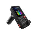 Portronics Auto One Smart Car Charger & Music Streamer, Bluetooth 5.0, Quick Charge 3.0, 23W max Output, 360° Gyro Body, Dual USB Charging Slots(Black)...