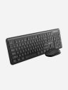 PORTRONICS Black Key4 Noiseless Combo 2.4GHz Wireless Mouse & Keyboard Set...