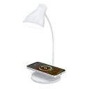 Portronics Brillo 3 Portable Lamp with Wireless Charger with 10W Output, 360° Flexible Neck, Touch Control, Dual Lamp Shades...