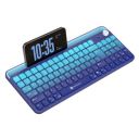 Portronics Bubble 4.0 Wireless Keyboard with Bluetooth + 2.4 GHz USB Receiver...