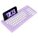 Portronics Bubble Square Wireless Keyboard with Bluetooth...