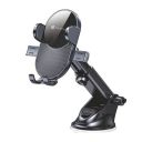 Portronics Clamp M3 Adjustable Car Mobile Phone Holder Stand for Dashboard & Windshield, 360° Rotational, Strong Suction Cup, Compatible with 4 to 6 inch Devices(Black)...