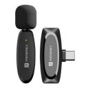 Portronics Dash 7 Omnidirectional Type C Wireless Microphone, Noise Cancellation, Plug & Play, Lapel Wireless Mic Video Recording...