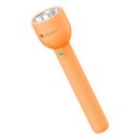 Portronics Eco Glow LED Torch Light with USB Rechargeable Battery, Dual-Brightness Levels, SOS Emergency Light Mode , Travel (Orange)...