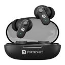 Portronics Harmonics Twins S16 in-Ear Wireless TWS Earbuds (Black)...