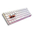 Portronics Hydra 10 Mechanical Wireless Gaming Keyboard with Bluetooth 5.0 + 2.4 GHz, RGB Lights 16.8 Million Colors (White)...