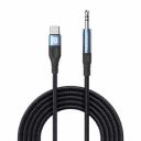 Portronics iKonnect C MAX USB C to 3.5mm Audio Adapter Hi-Fi Stereo Type C to Aux Headphone Male Cord Car Auxiliary Cable Compatible with iPhone 15 Pro Max/15 Pro/15 Plus -1 mtr Length (Black)...
