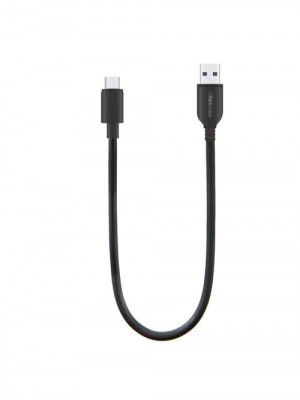 Portronics Konnect 25cm Long Type-C Cable (Black)