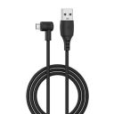Portronics Konnect HD 3A Fast Charging Micro USB Cable with Fast Data Sync, Tangle Resistance, Nylon Braided, 1.2 Meter (Black)...