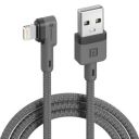 Portronics Konnect L 1.2M POR-1080 Fast Charging 3A 8 Pin USB Cable with Charge & Sync Function...