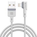Portronics Konnect L 1.2M POR-1401 Fast Charging 3A 8 Pin USB Cable with Charge & Sync Function...