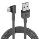 Portronics Konnect L POR-1081 Fast Charging 3A Type-C Cable 1.2Meter with Charge & Sync Function for All Type-C Devices (Grey)...