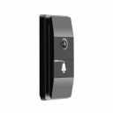 Portronics mBell Smart Plastic Re-chargeable Doorbell Connects 2.4GHz Wi-Fi with IP67 Water Dust Resistant, IR Night Vision Video and Talk (Black)...