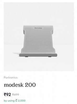 Portronics Modesk 200