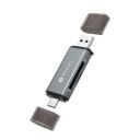 Portronics Mport 30 USB 3.0 & Type-C 2-in-1 SD Card Reader...