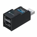 Portronics Mport 3A USB Hub (3-in-1), Multiport Adapter with USB 3.0 & 2-Port USB 2.0, Upto 5 Gbps High Data Transfer Speed for PC, Laptop & Mac (Black)...